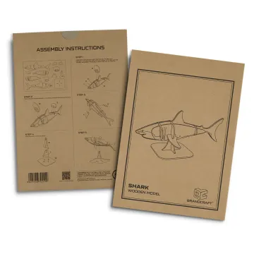 BRANDCRAFT Shark Wooden Model - image 5