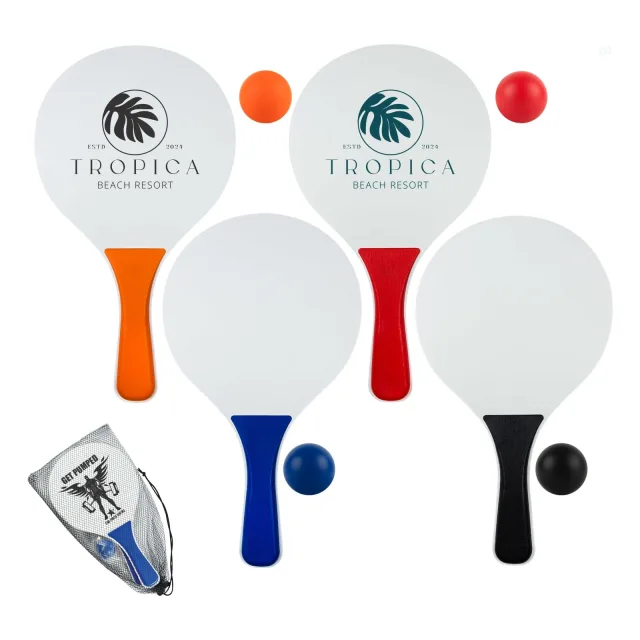Action Paddle / Bat & Ball Set - image 1