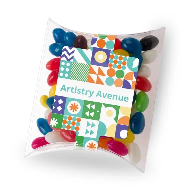 Assorted Colour Mini Jelly Beans in Pillow Pack - image 1