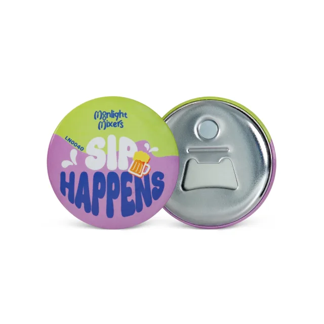 Button Bottle Opener - image 1