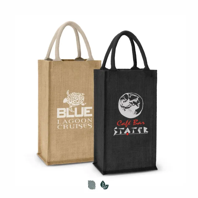 Donato Jute Double Wine Carrier - image 1