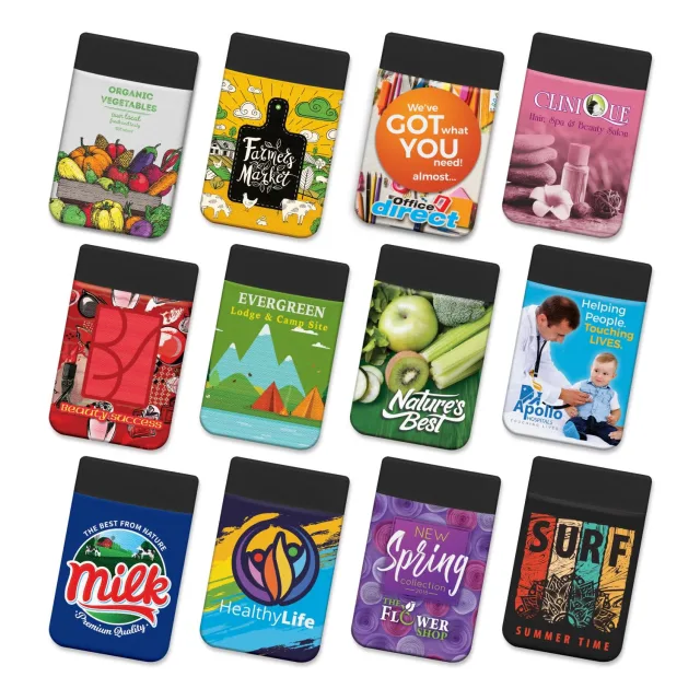 Lycra Phone Wallet - Full Colour - image 1