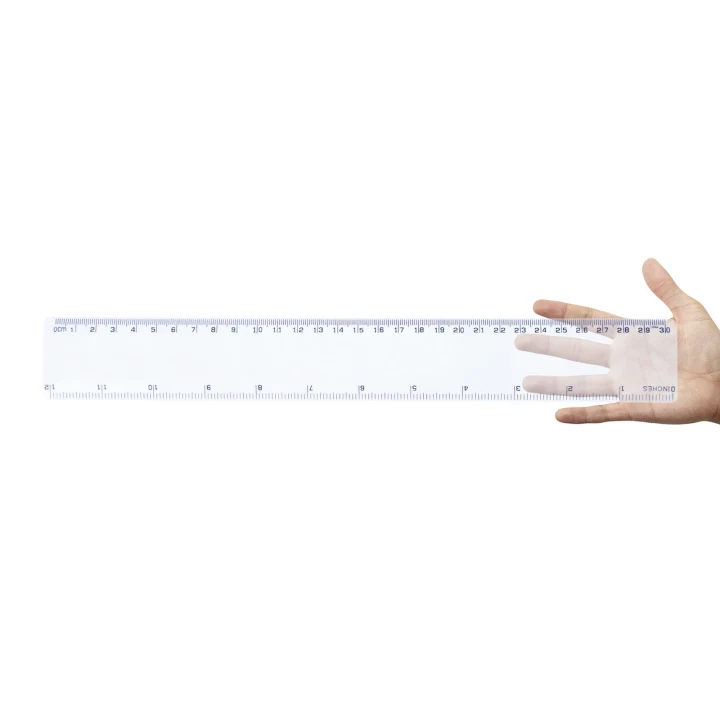Transparent 30cm Ruler - image 2