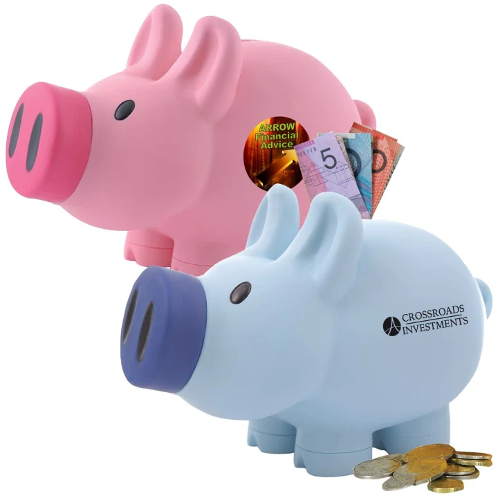 Priscilla / Patrick Pig Coin Bank - image 1