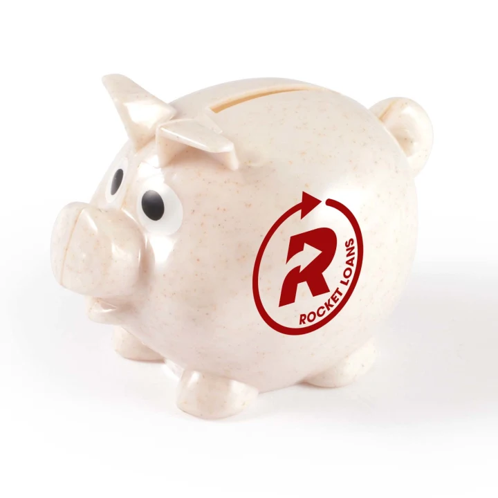 World's Smallest Pig Eco Coin Bank - image 1