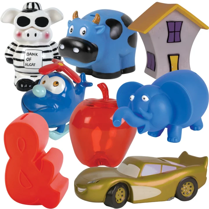 Custom Colour / Design Coin Banks - image 1