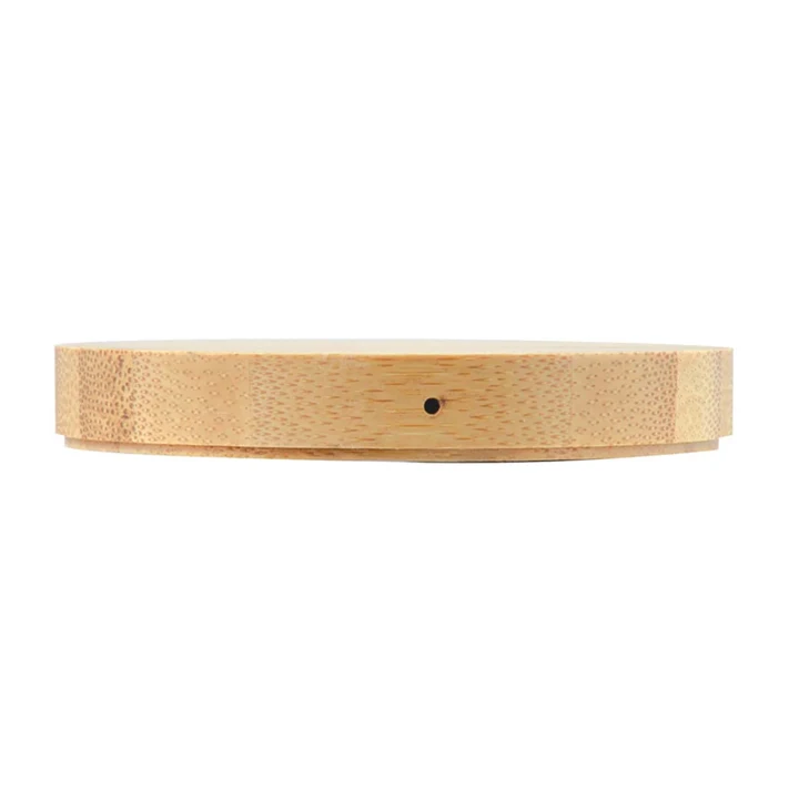 Arc Round Bamboo Wireless Charger - image 4