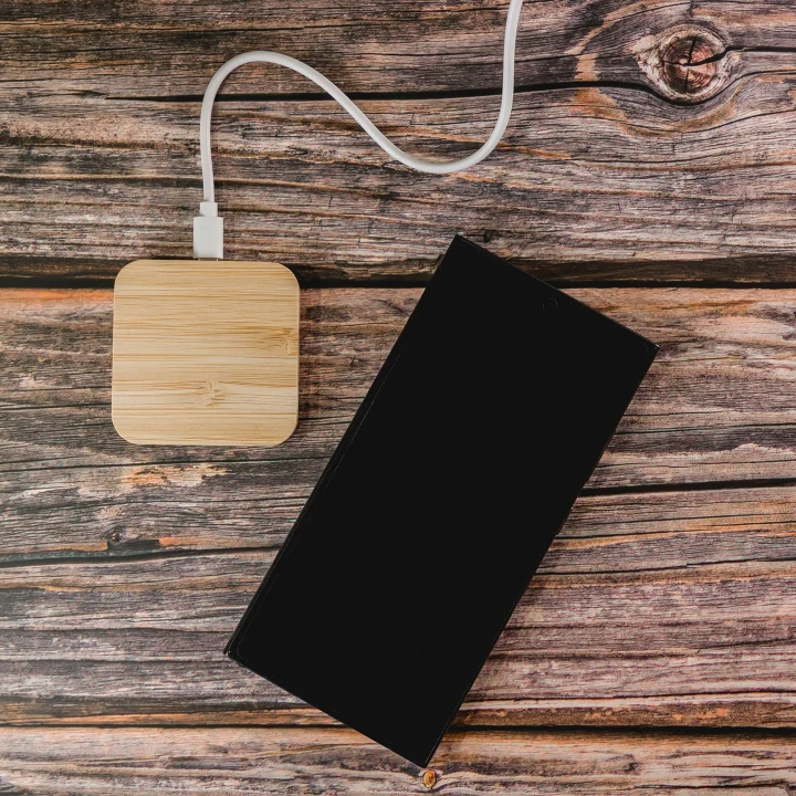 Arc Square Bamboo Wireless Charger - image 5
