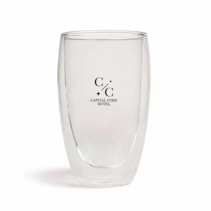 Sierra 450ml Double Wall Glass Cup - image 3