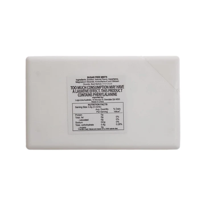 Rectangular Sugar Free Breath Mints - image 2