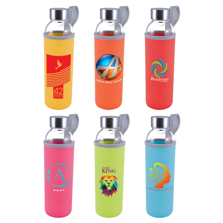 Capri Glass Bottle / Neoprene Sleeve - image 1