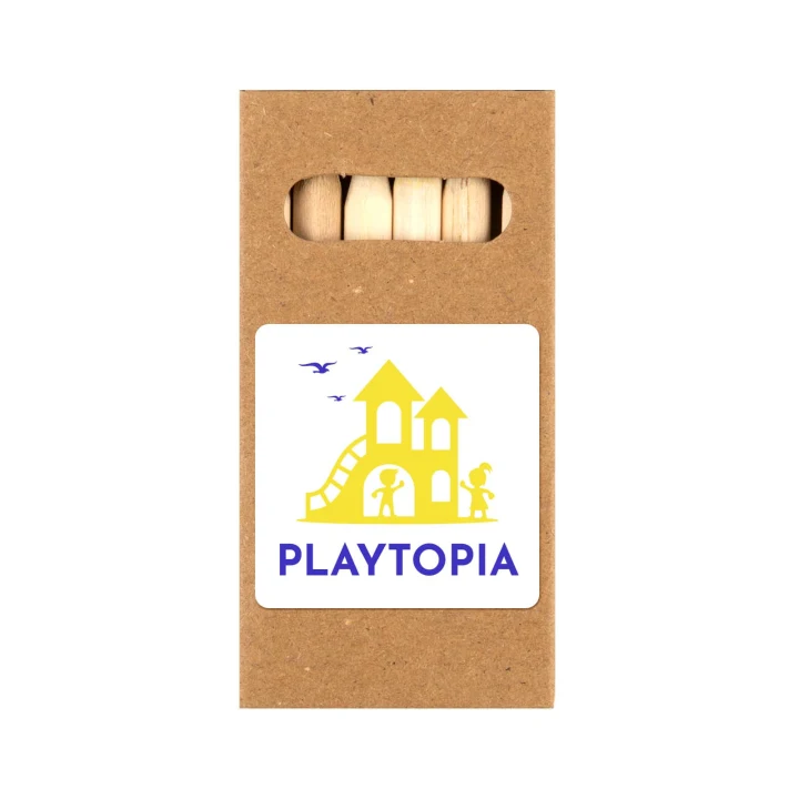 Colouring Long Handle Cotton Bag & Pencils - image 6