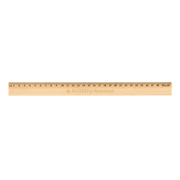 Axis 30cm Wooden Ruler - image 3