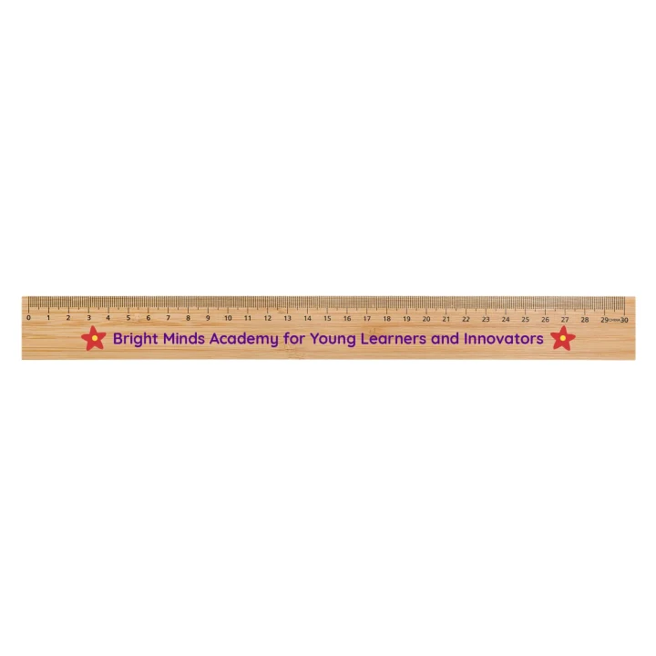 Bamboo 30cm Ruler - image 1