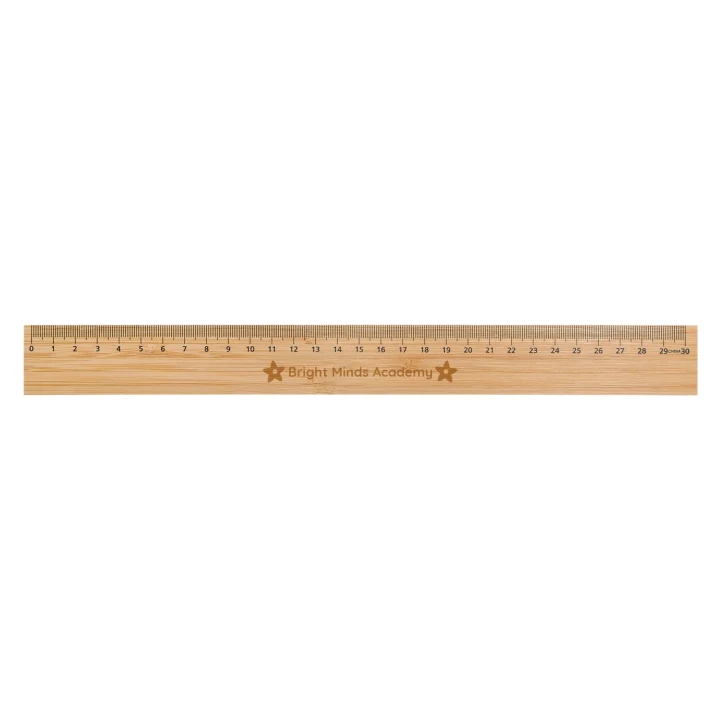 Bamboo 30cm Ruler - image 4