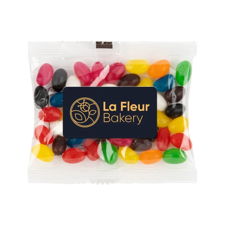 Assorted Colour Mini Jelly Beans in 50 Gram Cello Bag - image 5