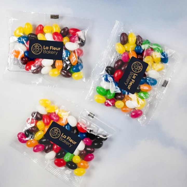 Assorted Colour Mini Jelly Beans in 50 Gram Cello Bag - image 6