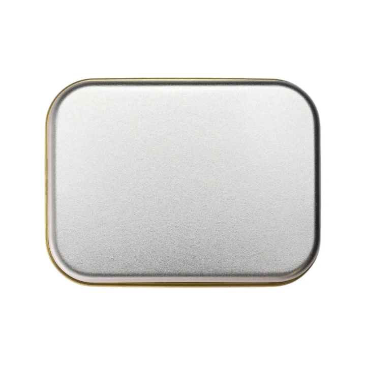 Silver Rectangular Tin - image 4