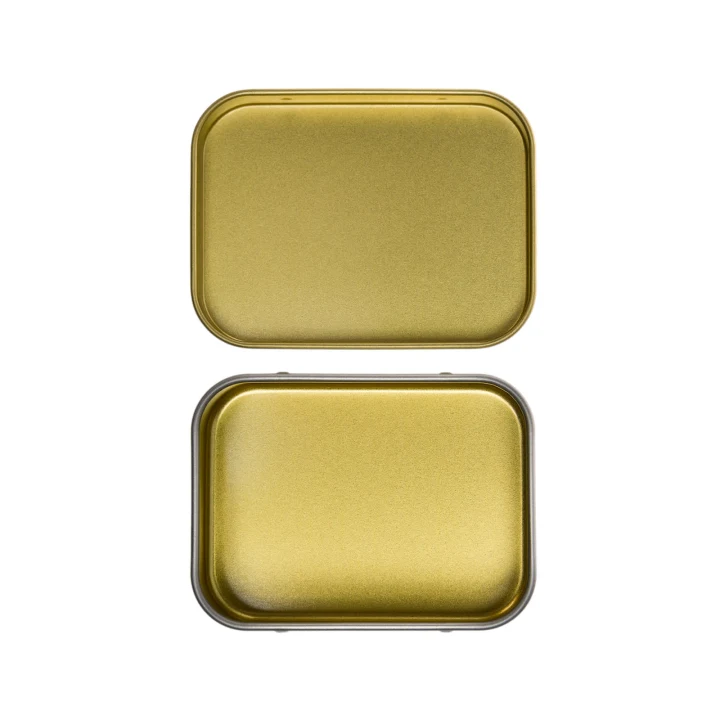 Silver Rectangular Tin - image 5