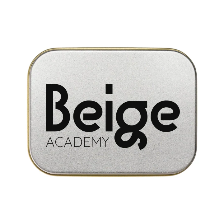 Assorted Colour Mini Jelly Beans in Silver Rectangular Tin - image 2