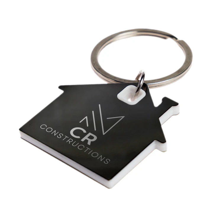 House Stainless Steel Keytag - image 2