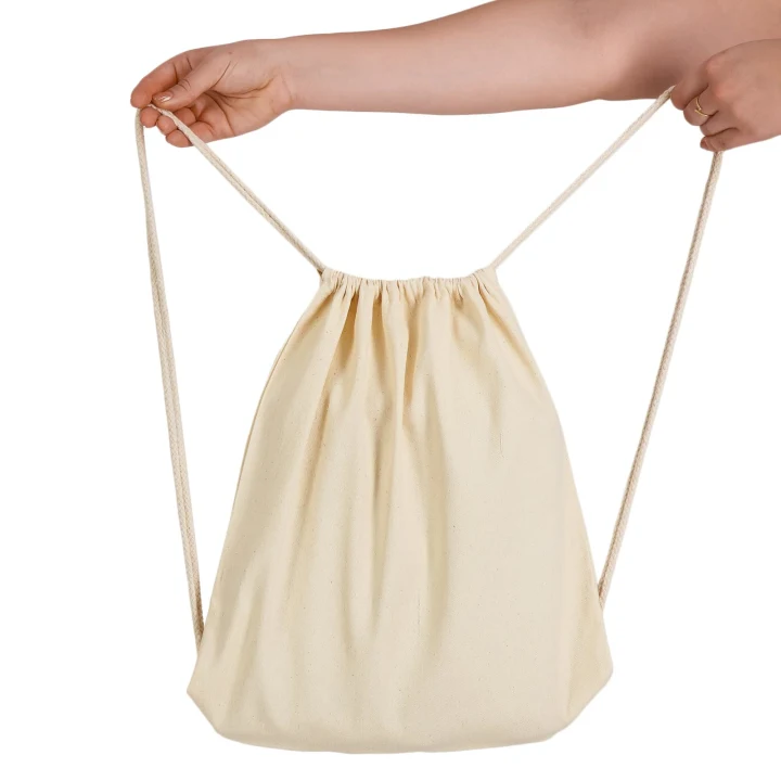Calico Drawstring Library Backpack - image 4