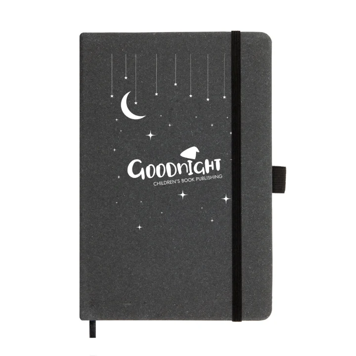 Astro Hard Cover Recycled Leather Notebook - image 7