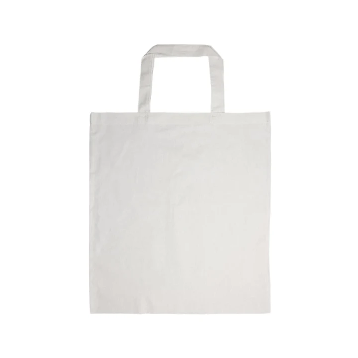 Coloured Cotton Short Handle Tote Bag - image 15