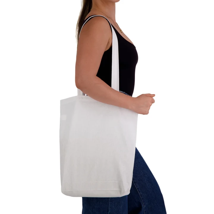 Coloured Cotton Long Handle Bag - image 6