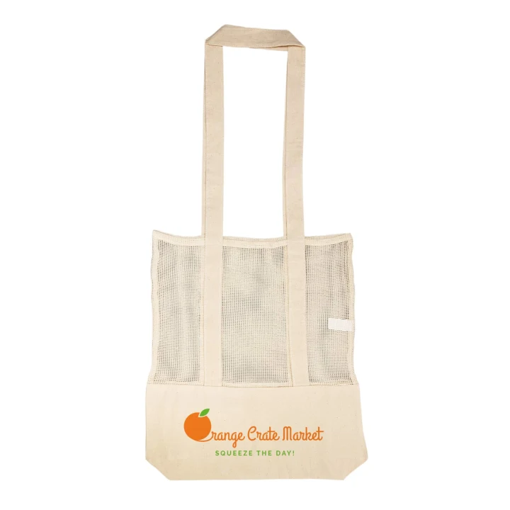Scoot Calico / Mesh Tote Bag - image 4