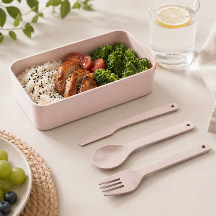 Stax Eco Lunch Box with Phone Holder Lid - image 7