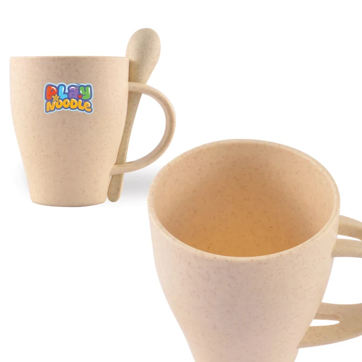 Avenue Wheat Fibre Cup and Spoon - image 1