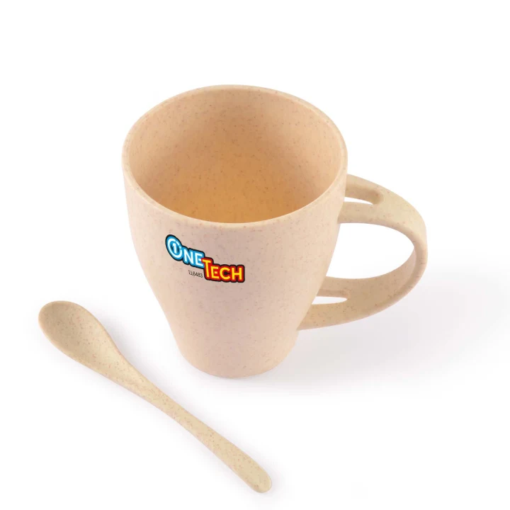 Avenue Wheat Fibre Cup and Spoon - image 1