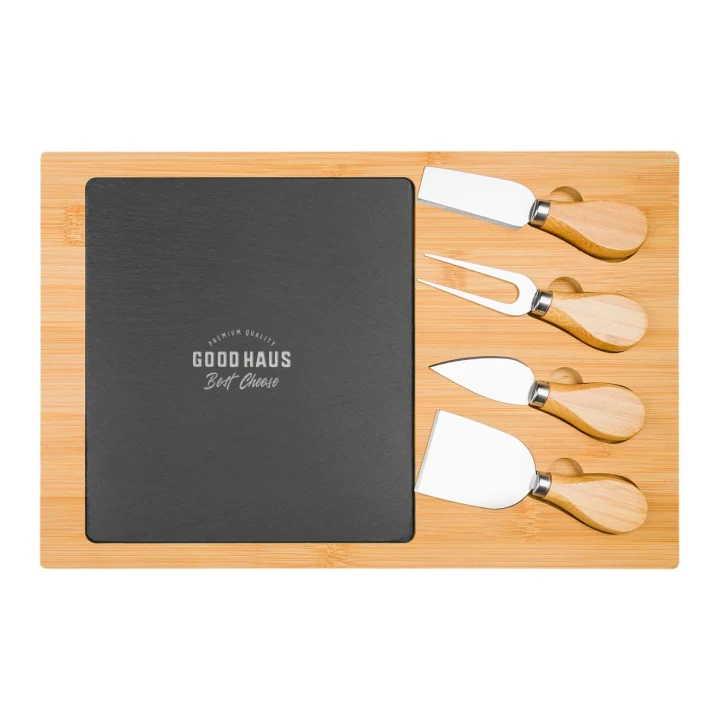 Mosaic Bamboo Slate Cheese Board - image 4