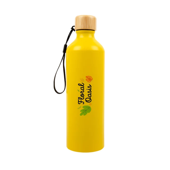 Gelato Aluminium Bottle with Bamboo Lid - image 7