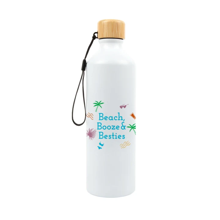 Gelato Aluminium Bottle with Bamboo Lid - image 6