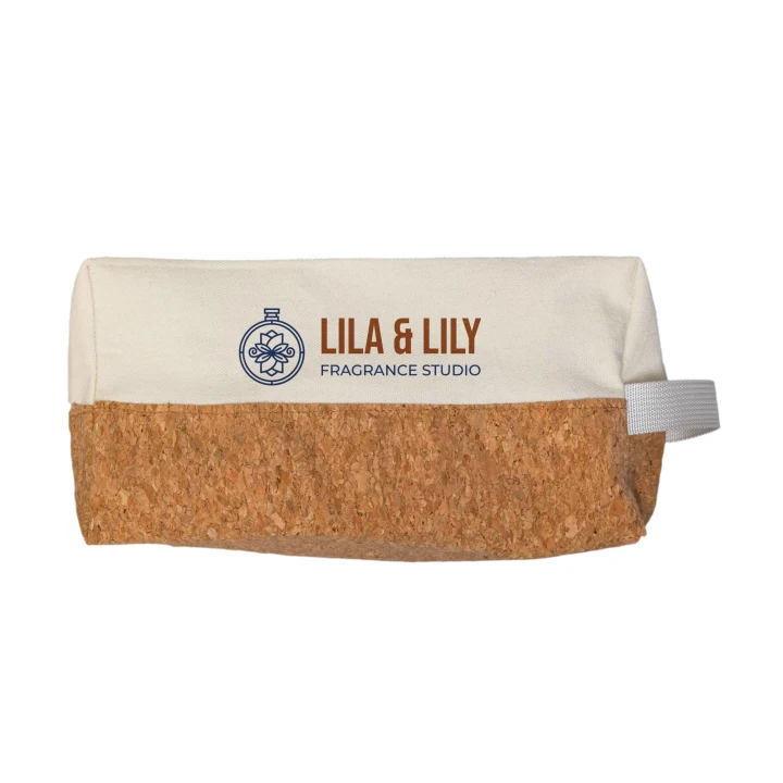 Scenic Cotton Cork Utility Pouch - image 4