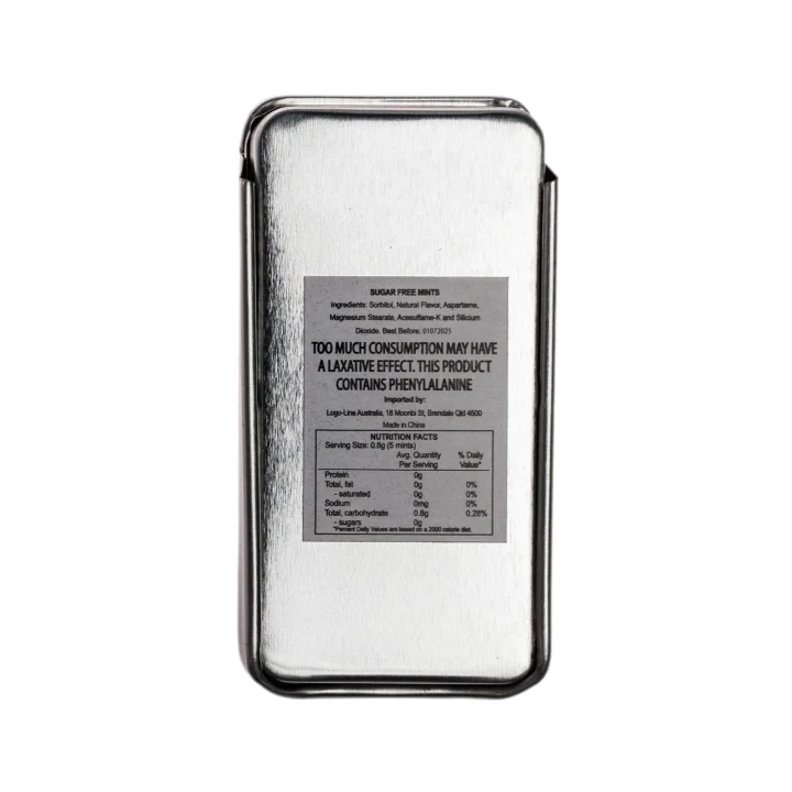 Sugar Free Breath Mints in Slider Tin - image 6