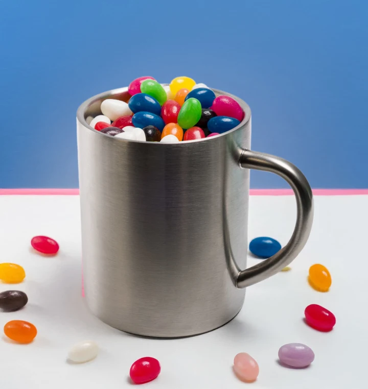 Assorted Colour Mini Jelly Beans in Java Mug - image 6