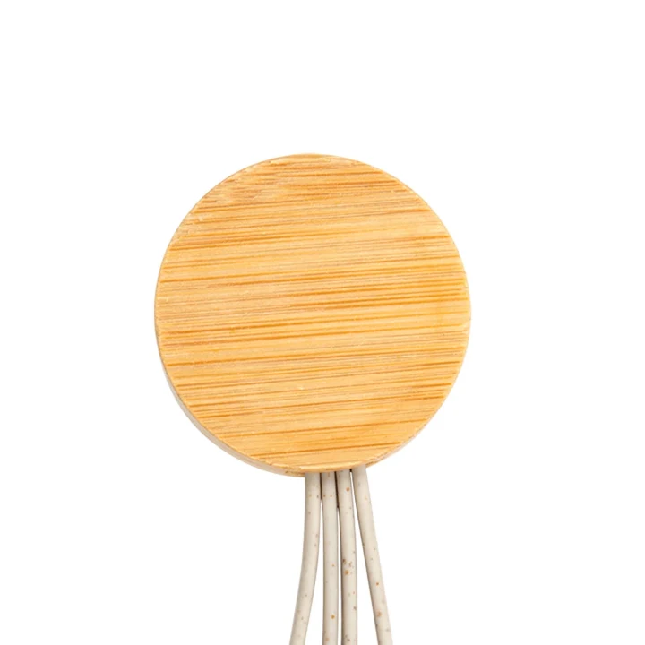 Sprite Round Bamboo Charging Cable - image 3