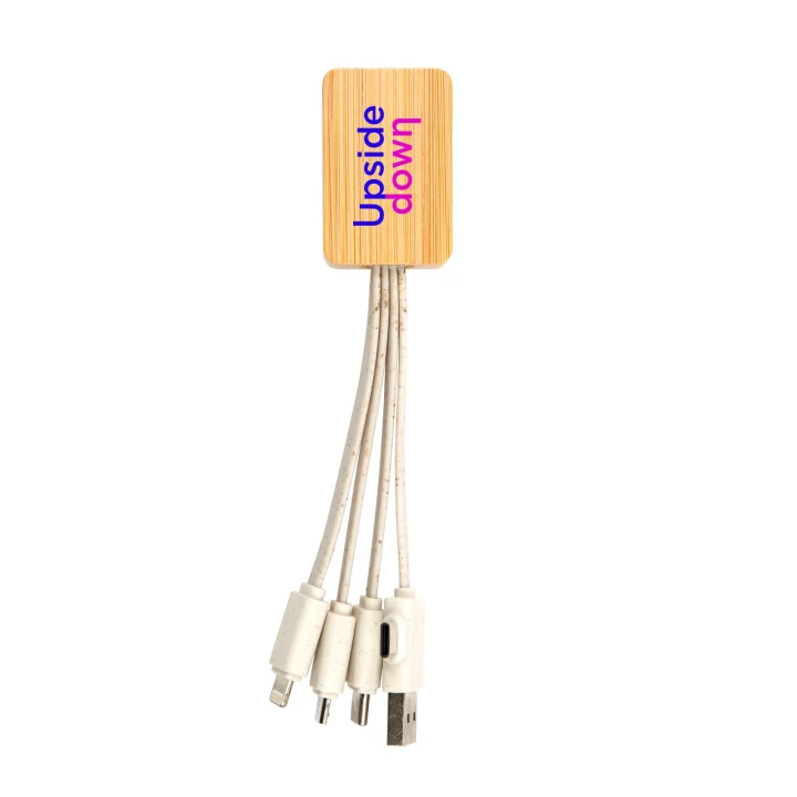 Sprite Square Bamboo Charging Cable - image 7