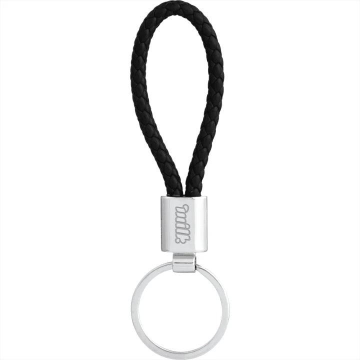 Vegan Leather Twist Key Ring - image 4