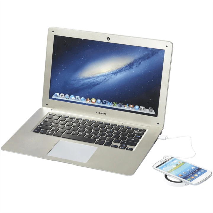 Freal Wireless Charging Pad, White/Solid Black - image 4