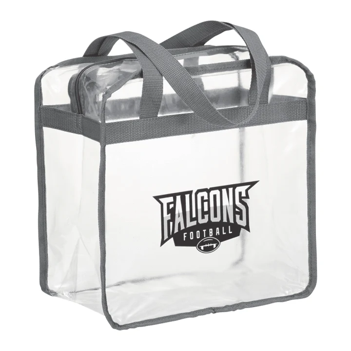 Game Day Clear Zippered Safety Tote 15L - image 9