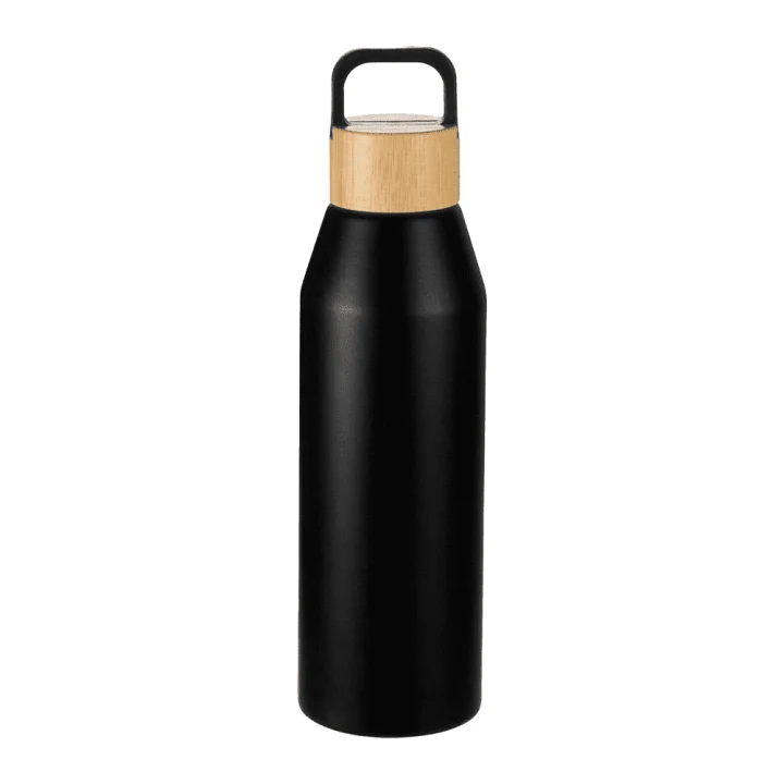 Aspen Recycled Bottle with Bamboo Lid - 1L - image 2