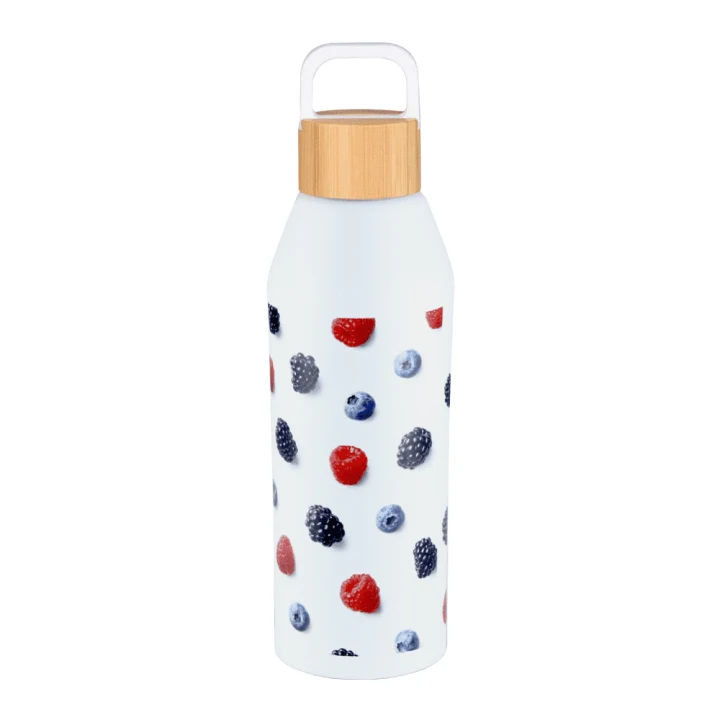 Aspen Recycled Bottle with Bamboo Lid - 1L - image 9
