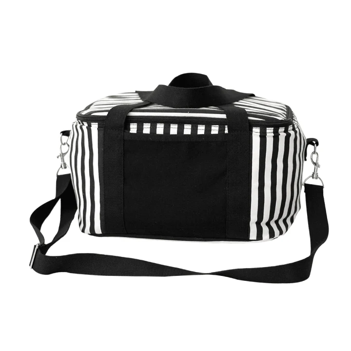 Striped Cotton Canvas Cooler 16L - image 7