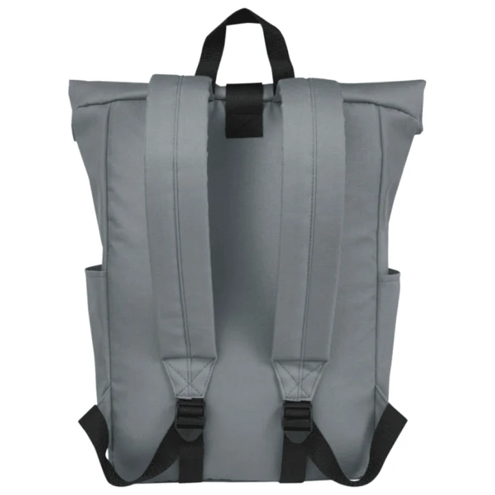 Byron 15.6" GRS RPET Roll-Top Backpack 18L - image 12