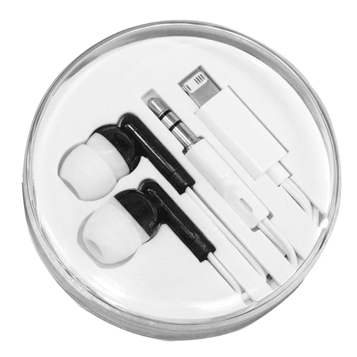 Wired Earbuds w/ Multi-Tips - image 2