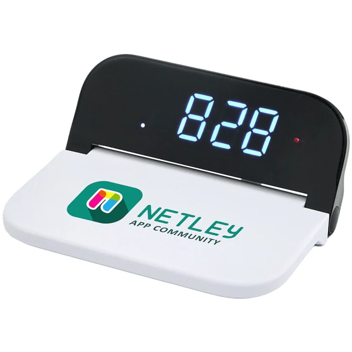 Digital Power Clock 15W Wireless Charger - image 3